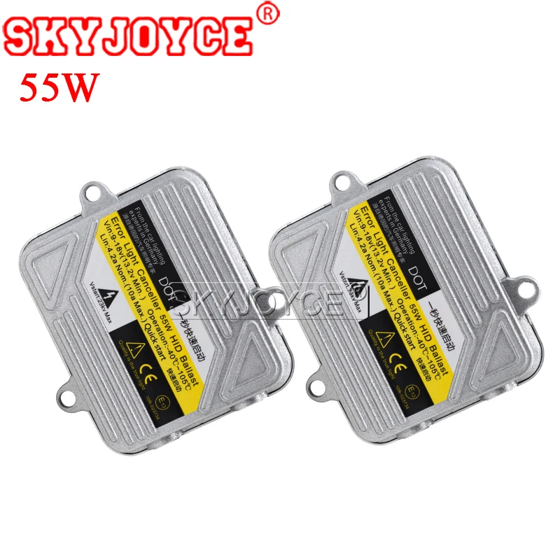 SKYJOYCE 55 Вт Тонкий ксеноновый балласт быстрый запуск Замена электронный цифровой