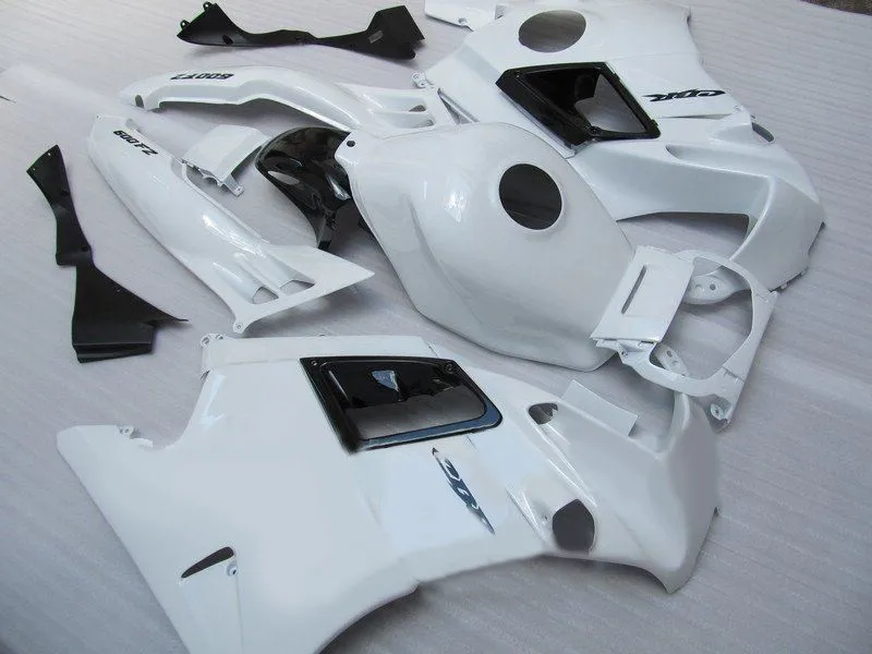 

Fullset ABS fairings kits for Honda black white 1993 1994 CBR600 F2 1991 1992 CBR 600 F2 92 93 CBR600 F 91 94 fairing kit+tan-He
