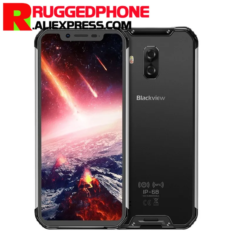 Blackview BV9600 Pro 6 21 &quot19:9 FHD мобильный телефон Восьмиядерный ГБ + 128 Гб 5580 мАч Android 8 1 NFC