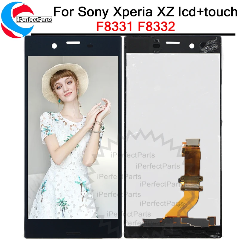 Для Sony Xperia XZ ЖК дисплей сенсорный экран дигитайзер панель F8331 F8332 сборка Полная