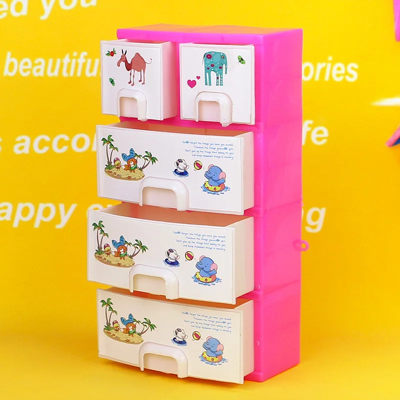 

Storage Box For Barbie And Kelly, Doll's House Furniture Doll Accessories
