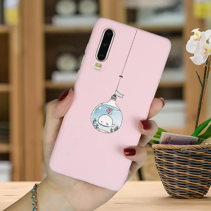 Забавный мультяшный чехол для huawei P30 Pro Чехол P20 Lite P10 P9 Lite P Smart Plus силиконовый чехол для телефона Funda huawei P Smart чехол
