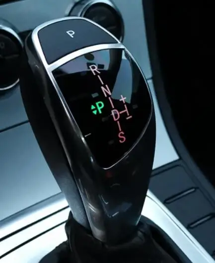DS Chrome Светодиодный светильник ручка переключения передач для VW Jetta Golf Passat Tiguan - Название цвета: DS Chrome