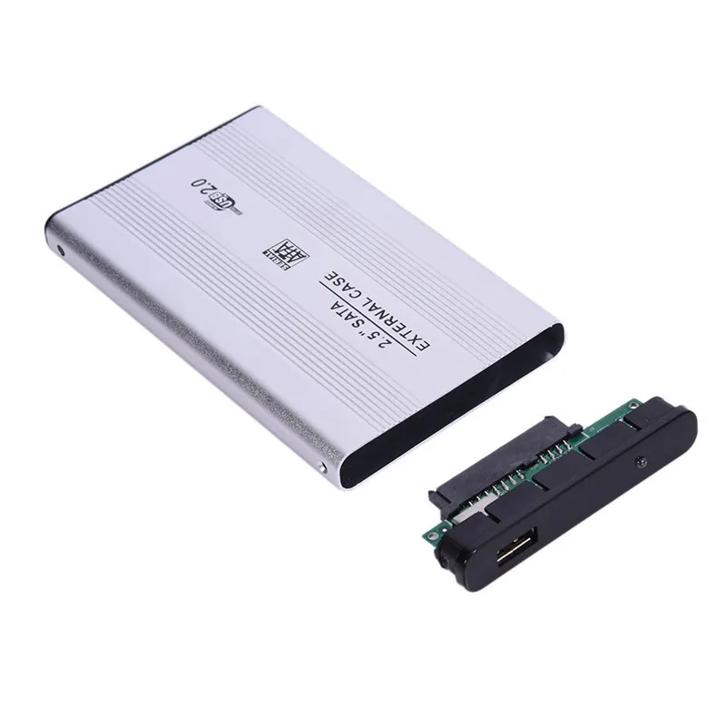 2," HD BOX Жесткий диск картридж алюминиевый сплав HDD Жесткий Чехол USB2.0 to SATA для Windows XP Vista Win7 Win8 Win10 OS дропшиппинг