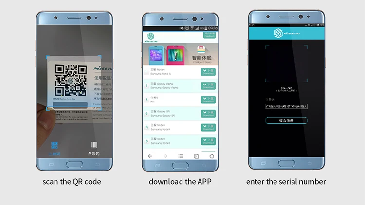 Чехол для samsung Galaxy Note FE(Fan Edition), чехол NILLKIN, блестящий, с окном, пробуждение, сон, кожаный чехол для Galaxy Note FE