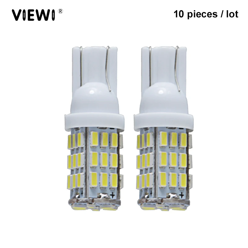 10 шт. t10 194 w5w canbus led Поворотные лампы Dc 12 вольт супер 1 Вт smd 3014 автомобильный