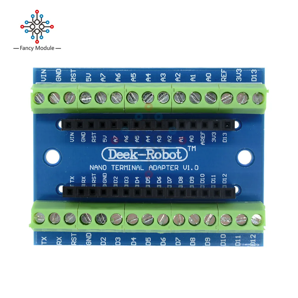Стандартная плата адаптера терминала для Arduino Nano V3.0 AVR ATMEGA328P ATMEGA328P-AU модуль 100%