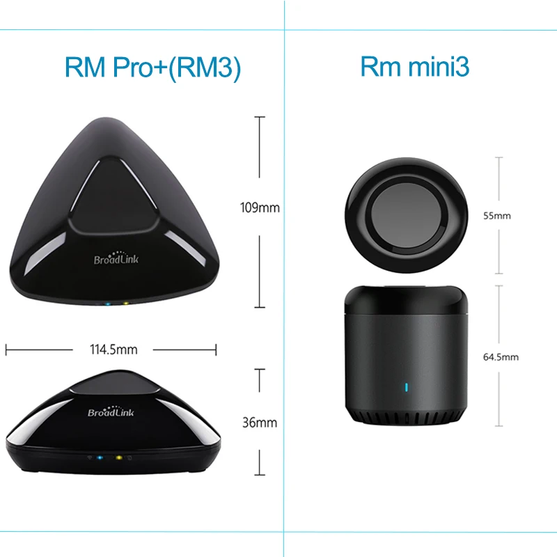 Новый Broadlink RM Pro +/RM33 Mini3 ИК + РЧ Wi-Fi Универсальный Интеллектуальный пульт