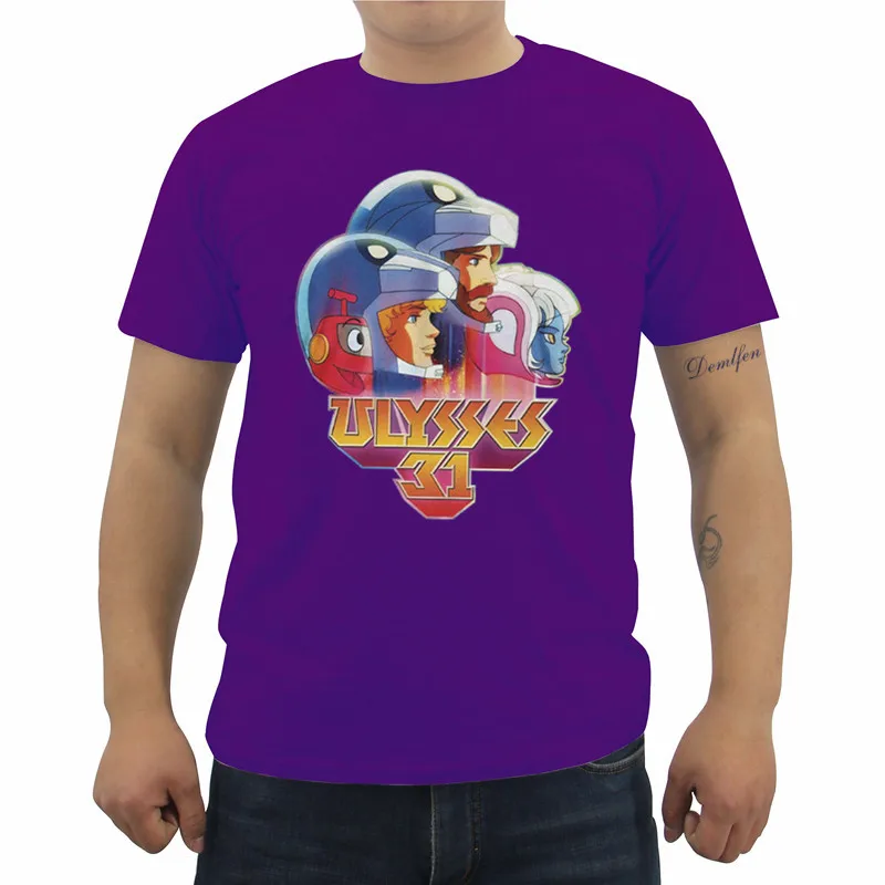 Новая футболка с принтом Ulysses 31 Классическая Детская унисекс рисунком из
