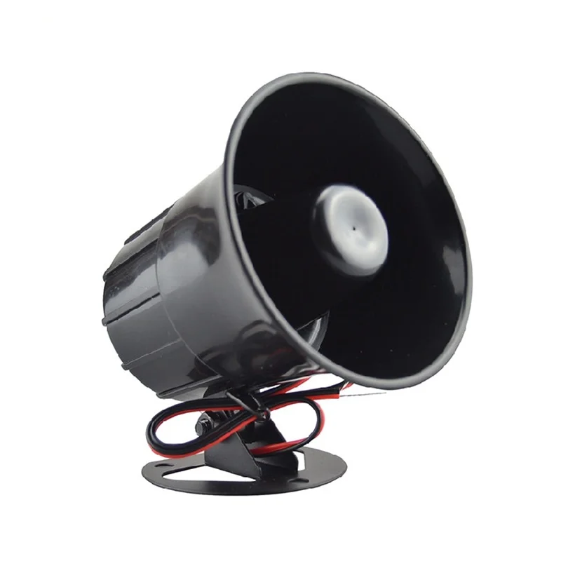 12В 110дб проводной громкий сигнал сирены Рог открытый с кронштейном для GSM системы