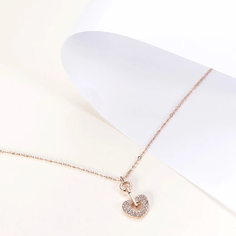 Ожерелье в форме сердца женские модные ювелирные изделия аксессуары подарок