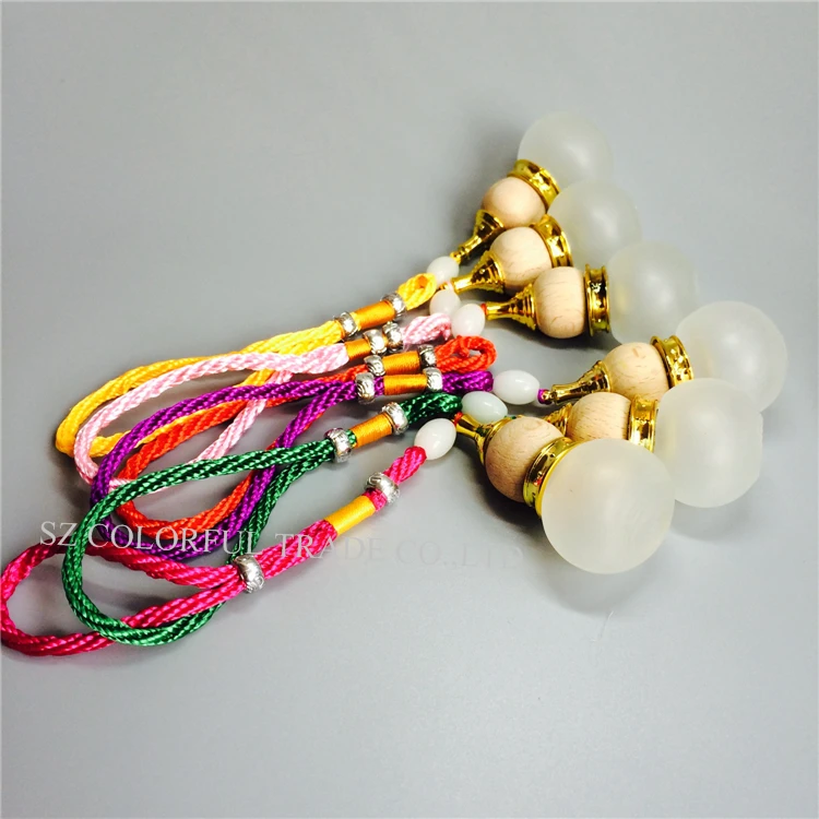 10 шт./лот мл матовый флакон стеклянный парфюм с деревянной крышкой для