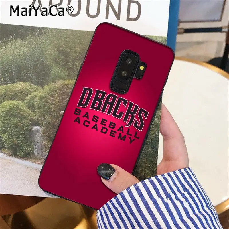 Мягкий силиконовый чехол MaiYaCa Arizona Diamondbacks из ТПУ для Samsung S9 plus S5 S6 S6edge S6plus S7 S7edge S8