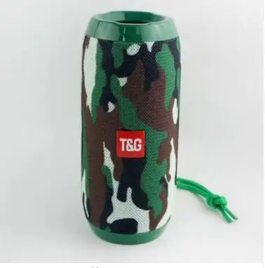 GREEN Лучшая Колонка TG117 Беспроводная bluetooth звуковая коробка Саундбар звуковая система мини коробка Колонка динамик FM радио музыка spiker Surround - Цвет: GREEN