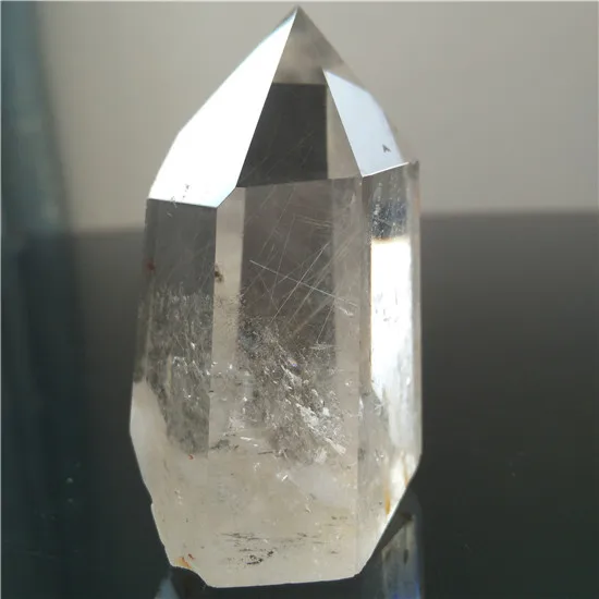 Рутилированный Кристал острый камни Ghost кристаллы Wicca Cristal Islande Пьер Naturelle Cristaux целебное украшение для дома натуральный 12