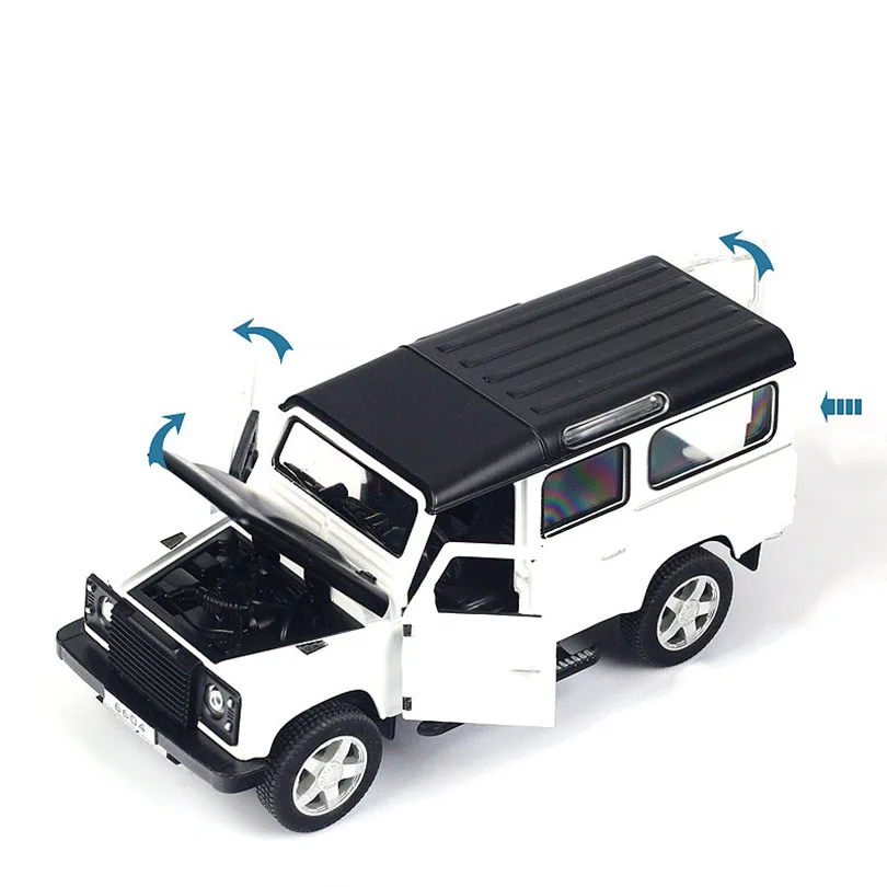Модель автомобиля Defender SUV из сплава 1/32|Наземный транспорт| |