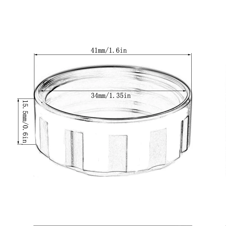 Новый 8 цветов CNC алюминиевый мотоцикл Задняя Тормозная жидкость Крышка