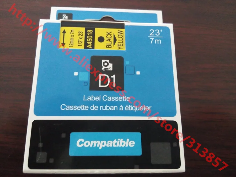 10 шт. этикетка ручной работы производитель запечатанная лента для маркировки Dymo