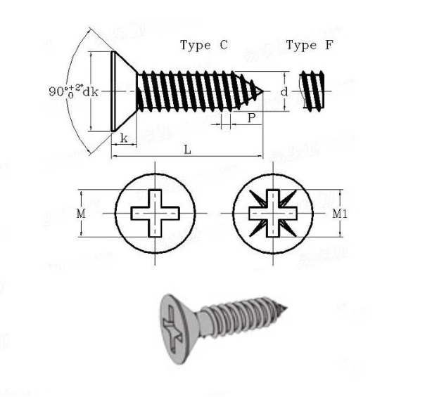 100 шт. нержавеющая сталь m1/m1.2/m1.4 m2.6/m3 * 3 25 мм потайная головка philips саморезный винт