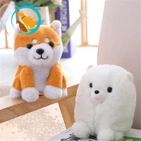 2018 plush electronic speaking talking sound record shiba inu dog sweet animals talking corji toys for children christmas gifts