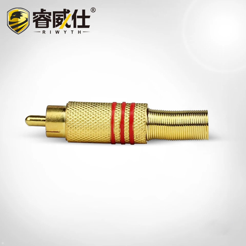 

RCA AV Connector Copper Belt Screw Audio Connector Surveillance Camera Connector