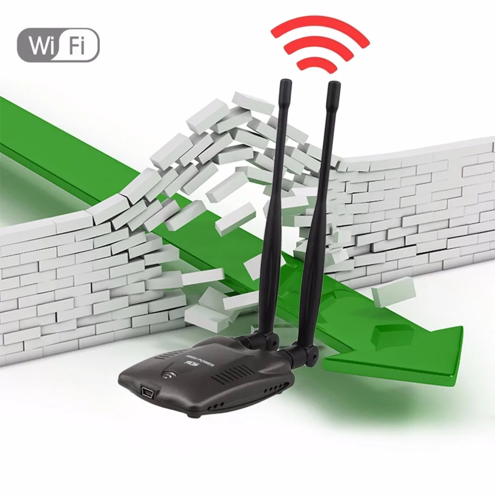 3000 мВт Высокая мощность N9100 беспроводной USB Wifi адаптер для Ralink 3070 чипсет ПК Wifi приемник Внешний Wifi для ноутбука