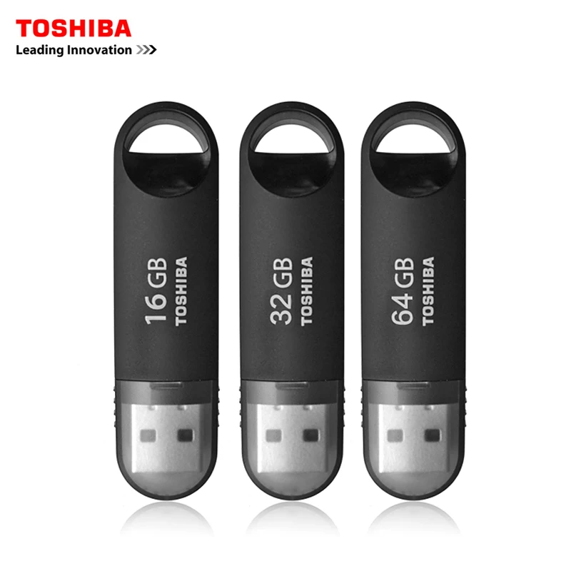 USB флеш накопитель TOSHIBA 3 0 64 ГБ 32 16 флешка карты памяти Дисковые накопители