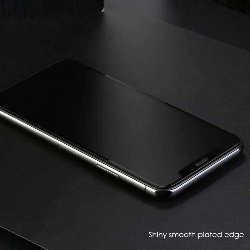 CHYI матовое стекло без отпечатков пальцев для iPhone XS Max защита экрана 9H матовое стекло с покрытием края полное покрытие стекло для iPhone X XR