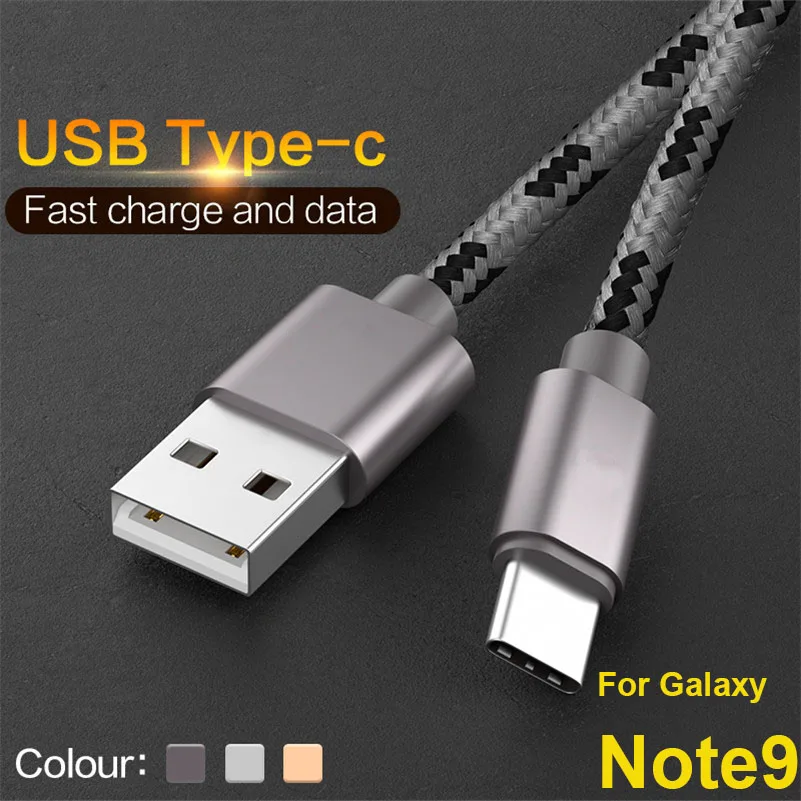 USB кабель для быстрой зарядки Samsung Galaxy Note 9 Type C 3 1 Реверсивный разъем шнур передачи