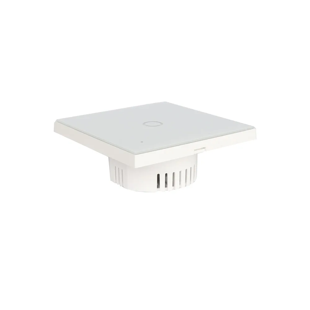 НЕО Coolcam 5A Wifi 1CH настенный светильник переключатель стеклянная панель сенсорная работа с Alexa Google Home IFTTT