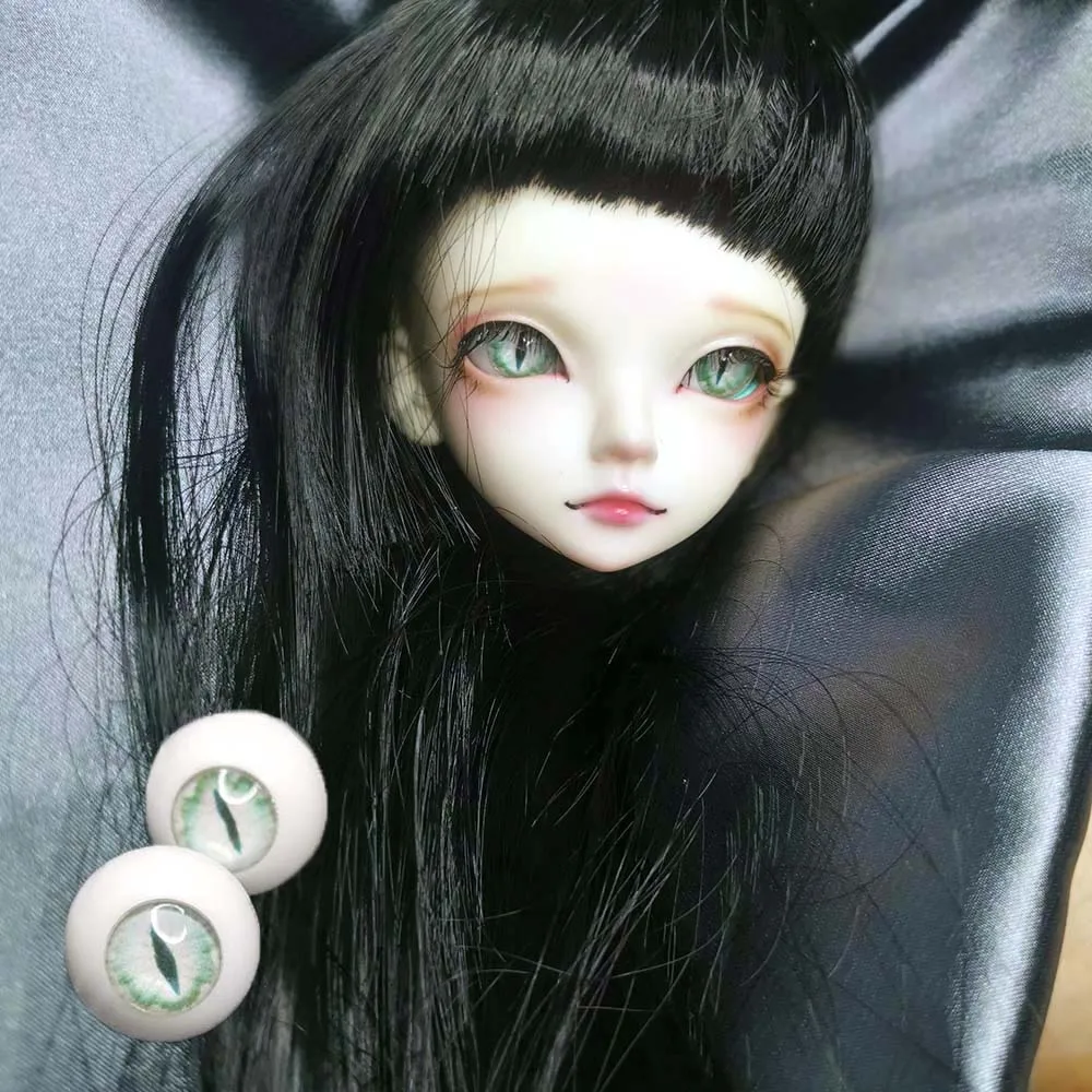 Кукла bjd 1/6 зеленый 1/3 1/8 BJd SD MSD 8 мм 10 12 14 16 18 20 пластиковые аксессуары для кукол