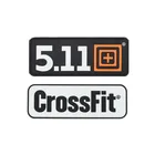 2 шт. ПВХ нашивка Военная нарукавная нашивка значок CrossFit 511 Тактический декоративный аппликация на одежду нашивка с крючком