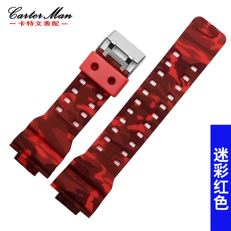 Новый резиновый ремешок высокого качества для GA 110 100 часов 16 мм brecelet|rubber watchband|16mm