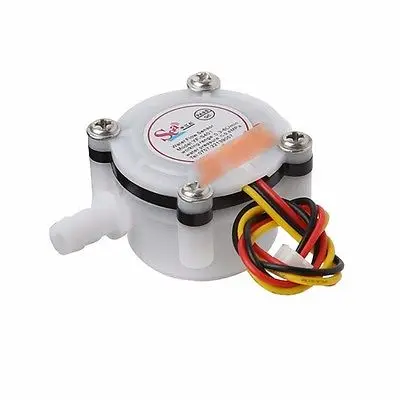 

F024 Hose Barb Water Flow Sensor Hall Flow Sensor Switch Flow Meter Flowmeter Water Control Counter 0.3-6L/min