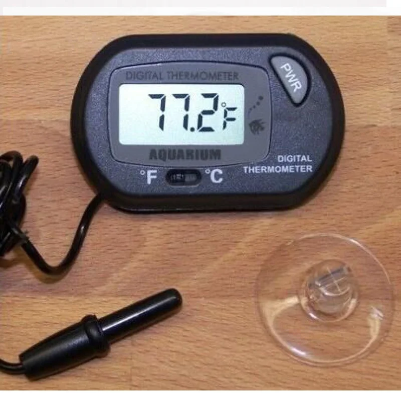 Аквариумная рыба гусеничный Танк присоска Тип Дайвинг ПЭТ коробка термометр