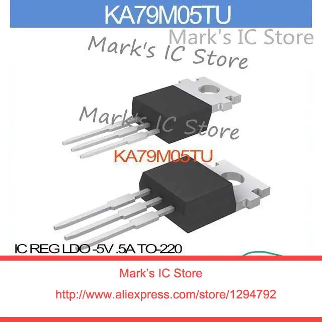 Ka79m05tu IC REG LDO - 5 В. 5A к-220 KA79M05T 79M0 KA79M0 79M05 KA79M 79M05T | Электронные компоненты и