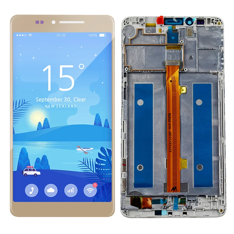 Для Huawei Mate 7 MT7 TL10 TL00 UL00 MT ЖК дисплей панель + сенсорный экран дигитайзер стекло в