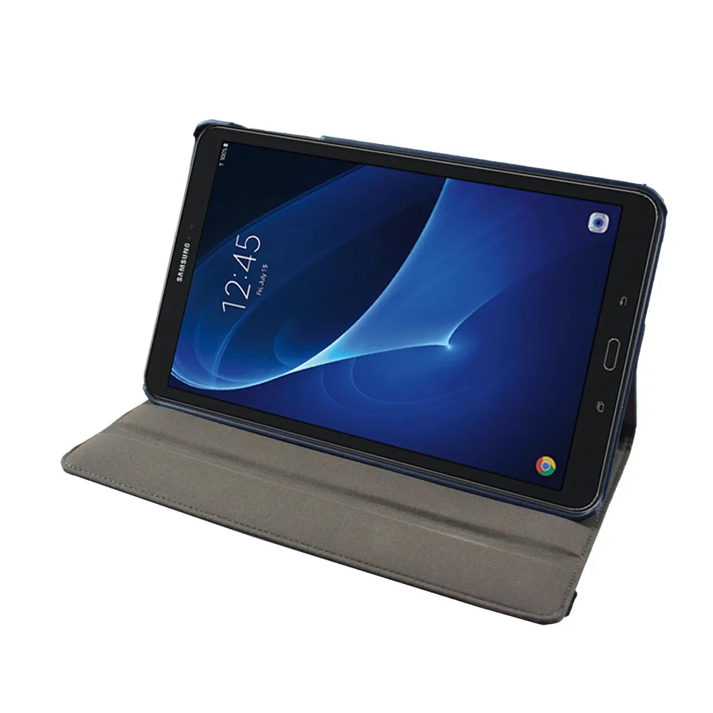 Розовый чехол из искусственной кожи для Samsung Galaxy Tab A6 10 1 дюйма с вращающейся