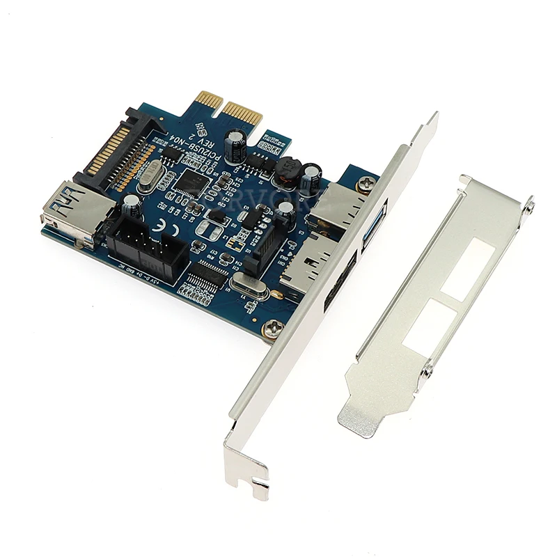 Адаптер питания eSATA PCIe с разъемом SATA 9pin USB PCI e|Платы расширения| |