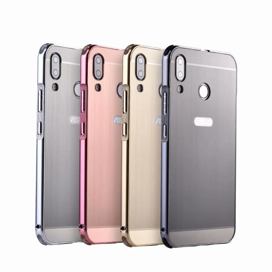 Для Asus Zenfone 5 ZE620KL металлический алюминиевый бампер + Углеволокно матовый