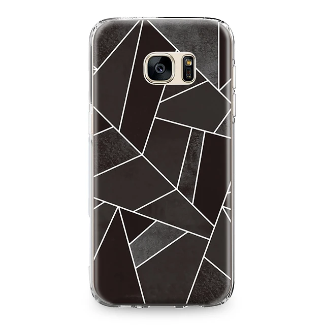 Для samsung Galaxy J3 J5 J7 A3 A5 A8 мягкий чехол для задней крышки с каймой золотистого цвета мозаика Мрамор силиконовый чехол с бантом Fundas - Цвет: 7592