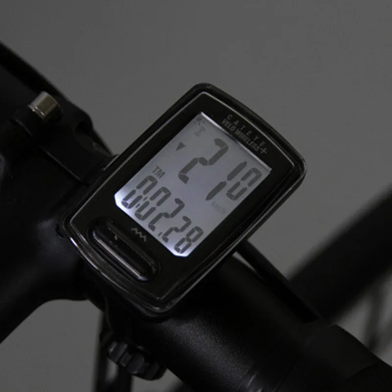 Секундомер для велосипеда Спидометр Velo беспроводной + велосипед Speedo метр с