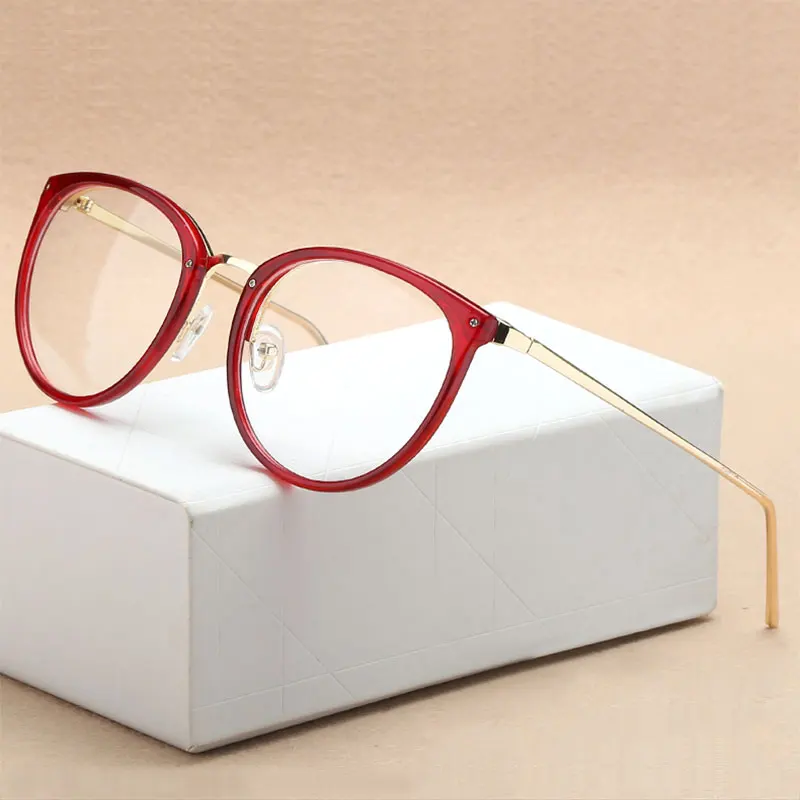

Fashion Optical Eyeglasses Frame myopia Full Rim Metal Women Spectacles Eye glasses Oculos de Grau Eyewear Prescription Eyewear