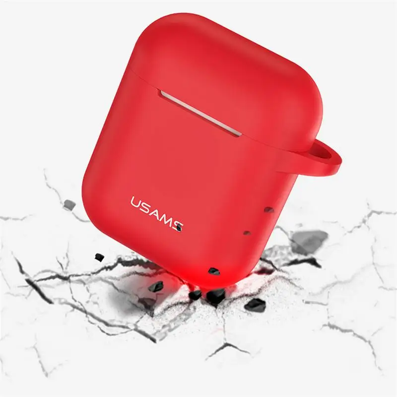 Силиконовый чехол для наушников USAMS AirPods мини-крючок беспроводная гарнитура с