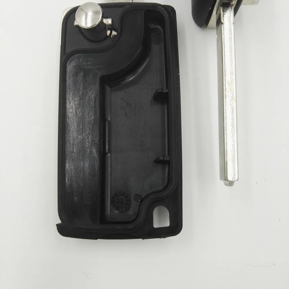 Чехлы для автомобиля раскладной чехол с 2 кнопками выкидного ключа пустая