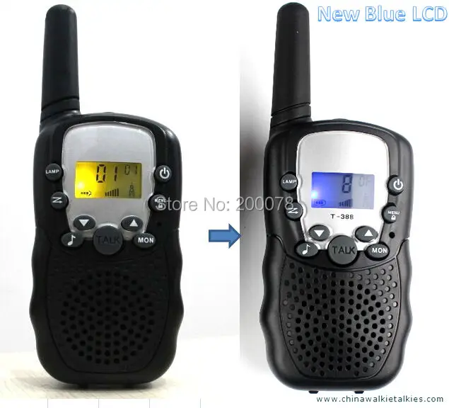 новые 99 код t388 рация пара пмр walkie talkie interphone фрс/gmrs talky walky вт/+freeshipping яркий