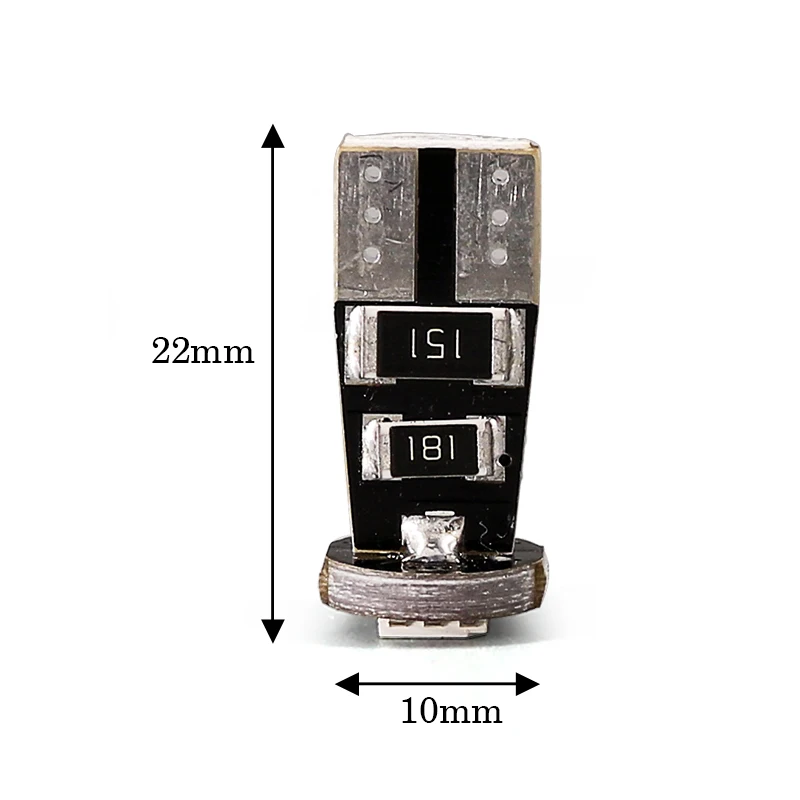 Hlxg 4 шт. 1 Вт SMD 12 В led T10 W5W 168 194 автомобильный внутренний зазор лампа для чтения