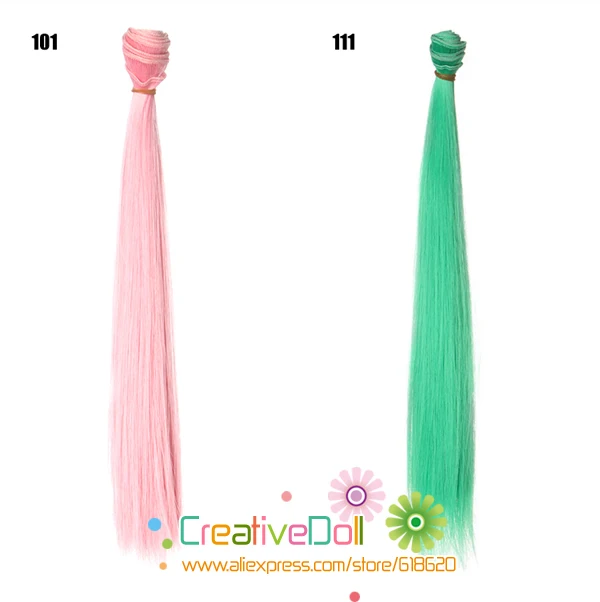Бесплатная доставка 30 см кукла прямые Термостойкие волосы/термостойкие куклы