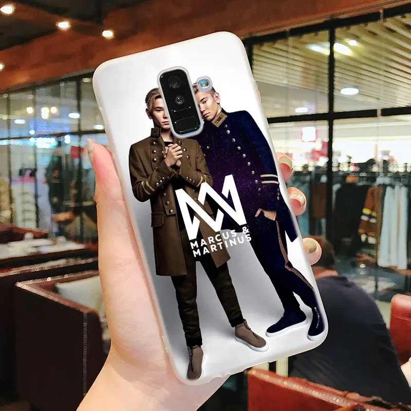 Силиконовый чехол для телефона Маркус и Мартинус Samsung Galaxy A8S A6S A9 A8 Star A7 A6 A5 A3 Plus 2018