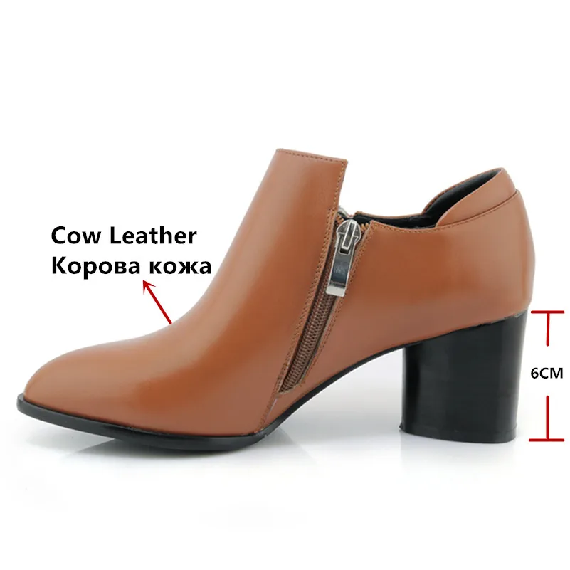 FEDONAS/Брендовые женские туфли лодочки Новинка обувь из натуральной кожи на